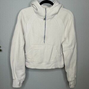 Lululemon Scuba Oversized Half-Zip Hoodie 'Cream' | Size: xs/s